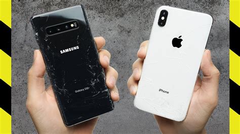 iPhone XS Max beats Galaxy S10+ in drop tests 